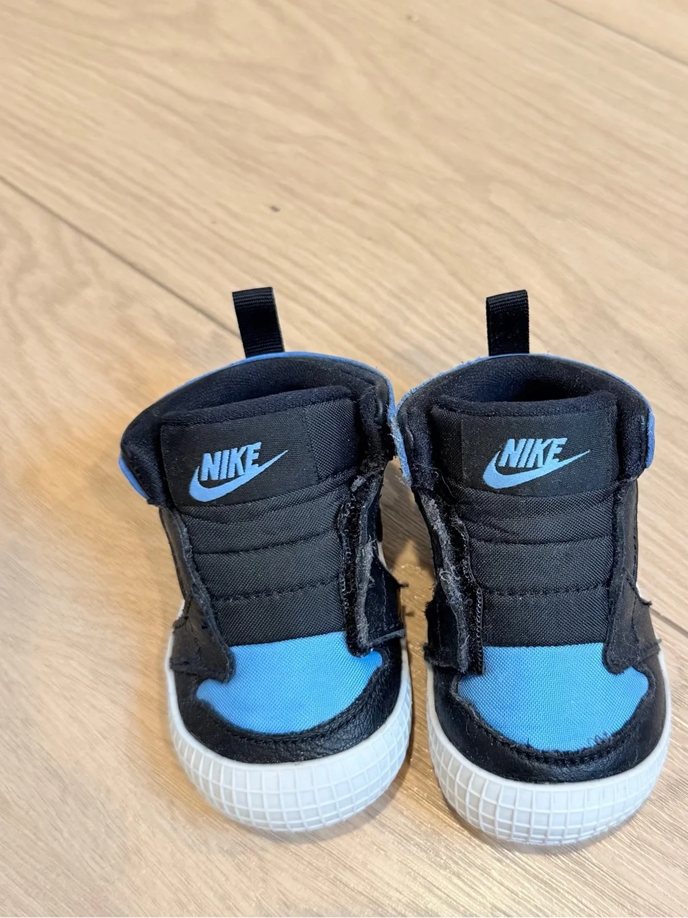 EUC Baby Nike Air Jordans Crib Shoes 3C